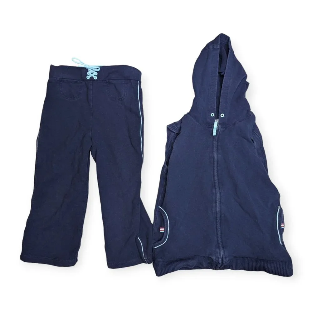 Carter's 2 Piece Navy Blue Outfit Size 6X
